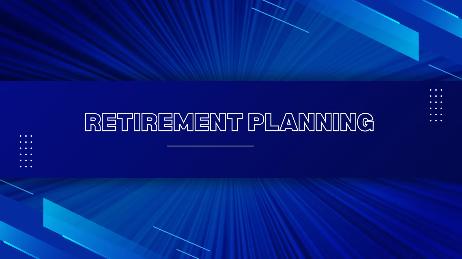 Retirement planning