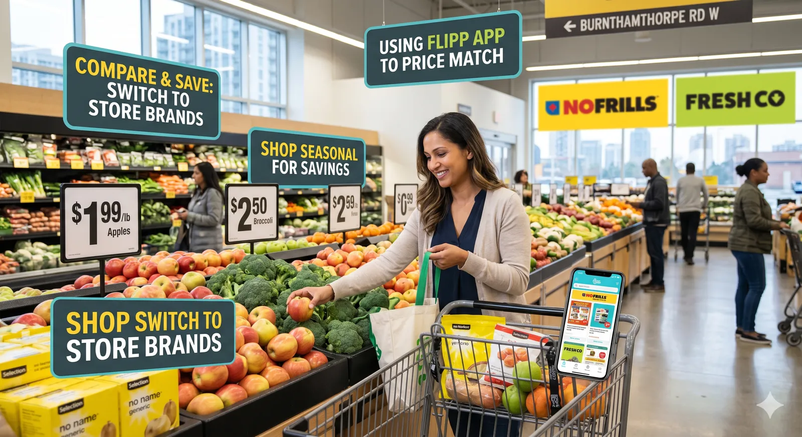 How to Budget for Groceries in Mississauga